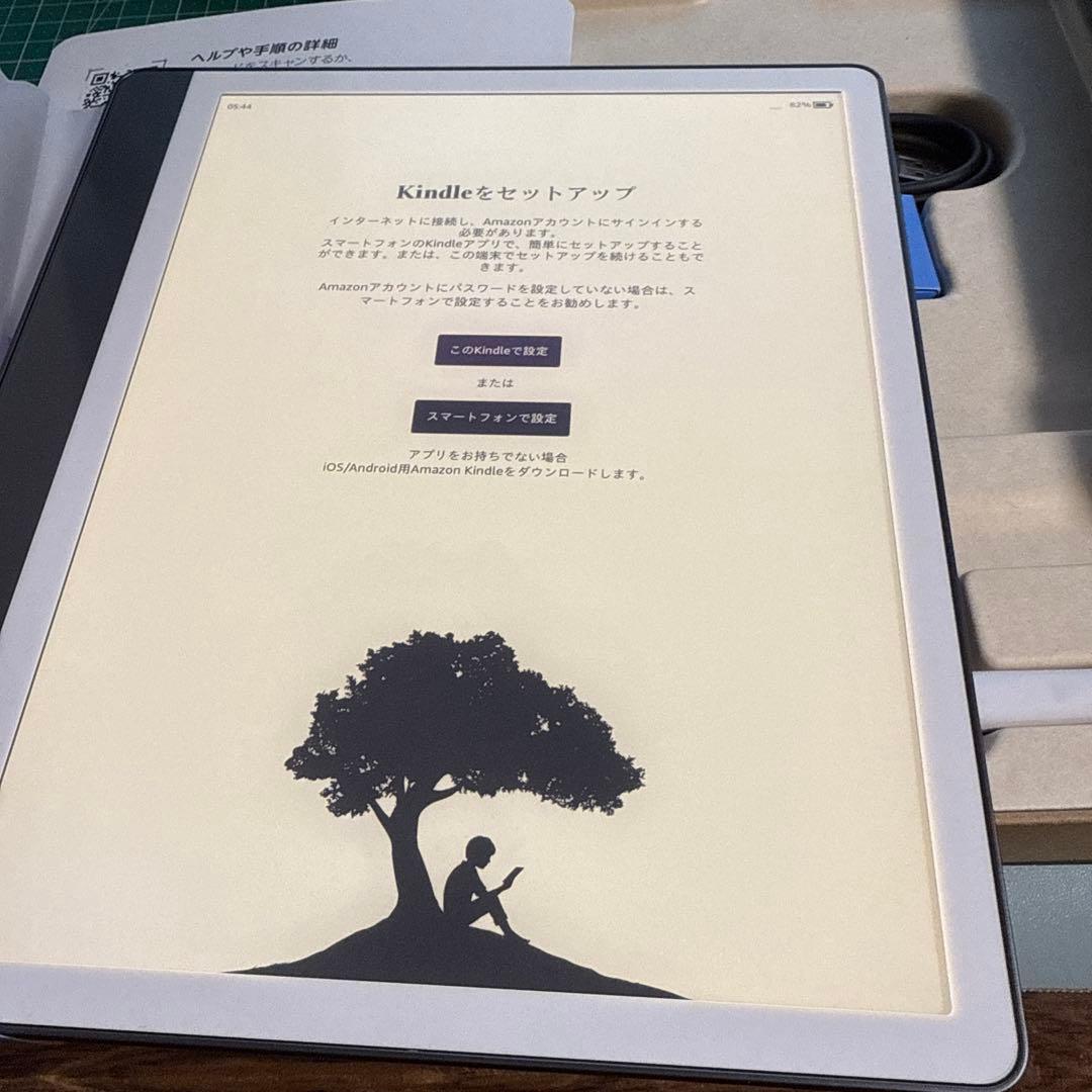 b*a様 KindleScribeNotebookDesignペン付き (202 B09BRLNXJP Kindle Scribe (16GB) プレミアムペン付き [10.2インチ