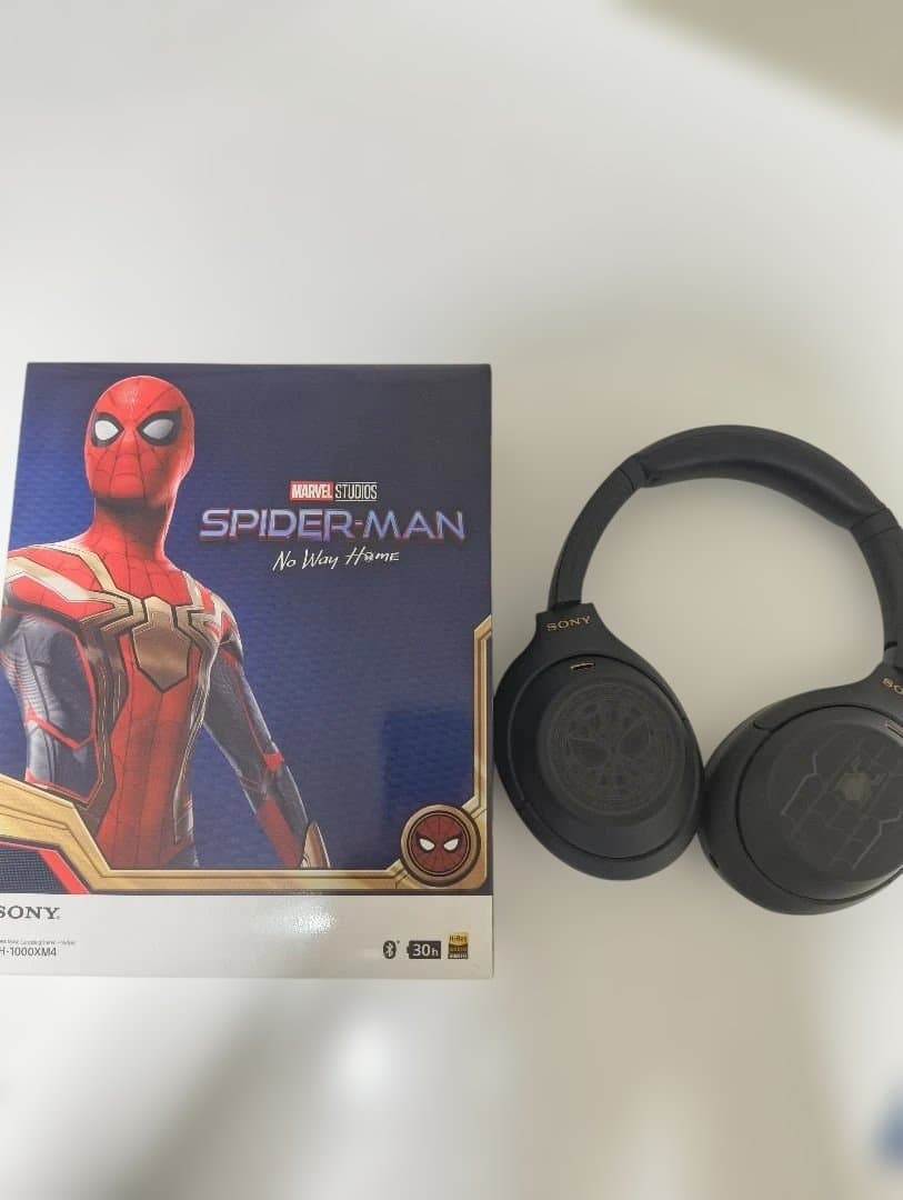 C*s様 WH-1000XM4 スパイダーマン ノーウェイホーム 映画「スパイダーマン：ノー・ウェイ・ホーム」とコラボレーションした