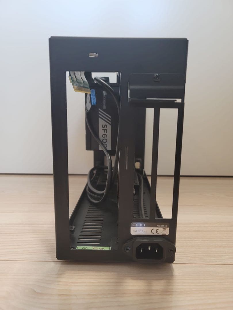DAN Case A4-SFX v.2 + Corsair SF600 ⭐︎
