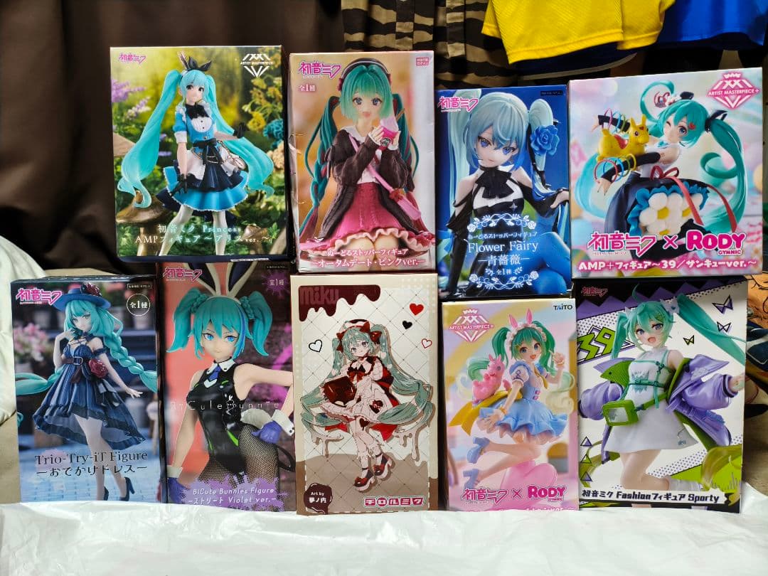 初音ミクフィギュア9本セット 初音ミク フィギュア 9体セット｜Yahoo!フリマ（旧PayPayフリマ）