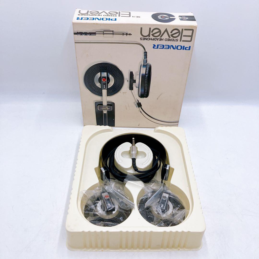 PIONEER パイオニア ステレオヘッドホン Eleven SE11 Pioneer Stereo Headphones Eleven Model SE-11 | eBay