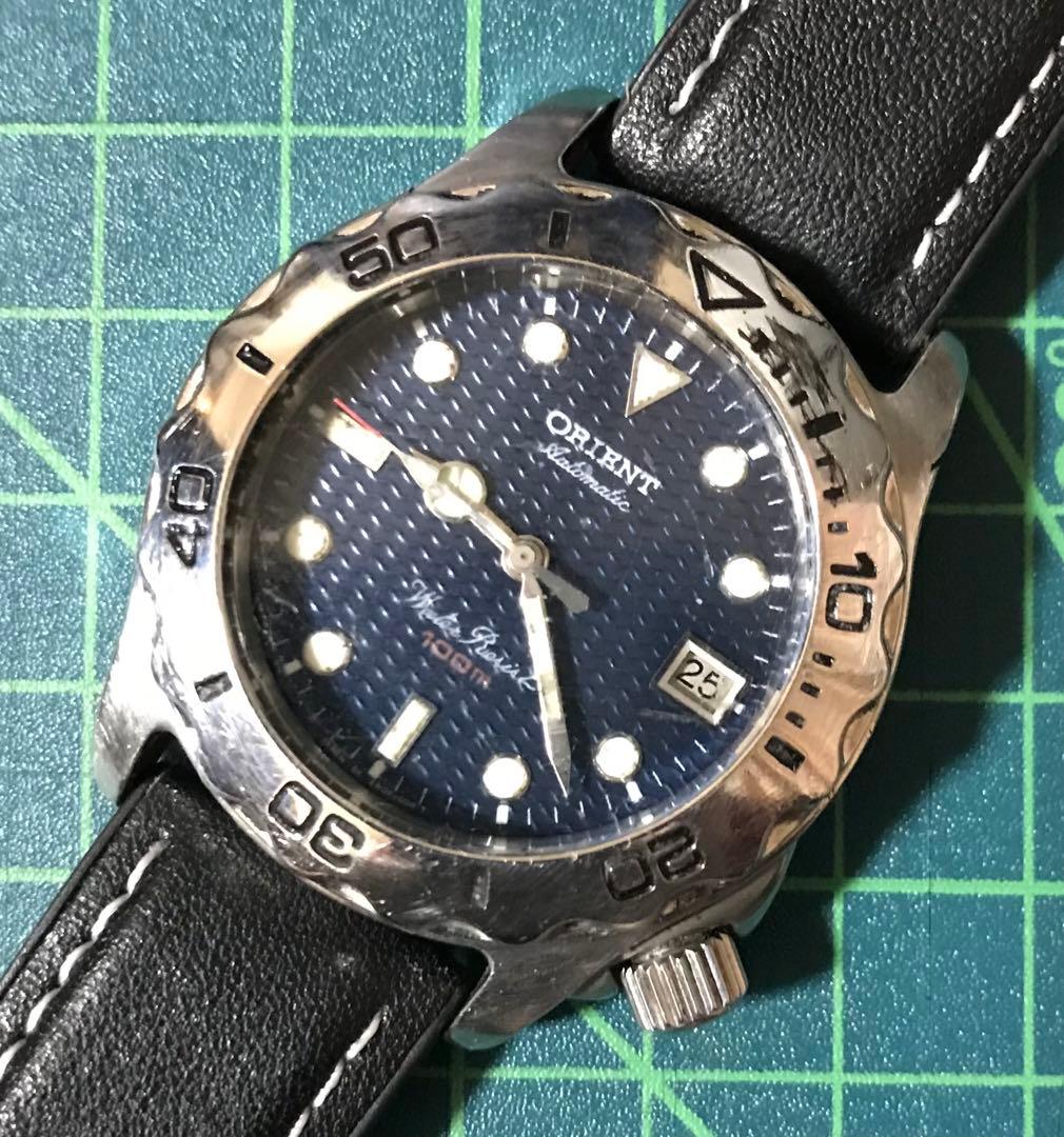 【動作品】ORIENT オリエント ダイバー 自動巻 機械式 メンズ 腕時計 ORIENT(オリエント） 自動巻き ORIENT Mako マコ 機械式