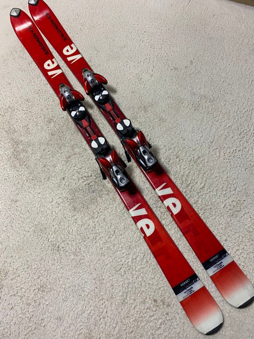 サロモン VERS 160cm スキー板ツインップ中古 サロモン VERS 160cm スキー板ツインップ中古 - メルカリ