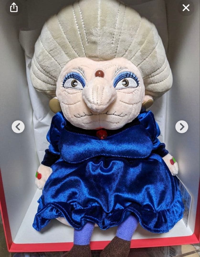 千と千尋の神隠し ジブリ展限定 湯婆婆 ぬいぐるみ スタジオジブリ