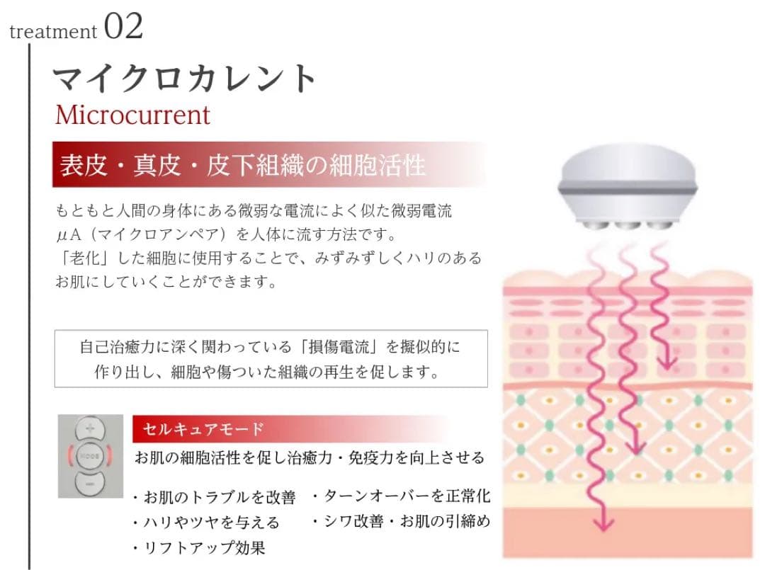 CELL CURE 美顔器