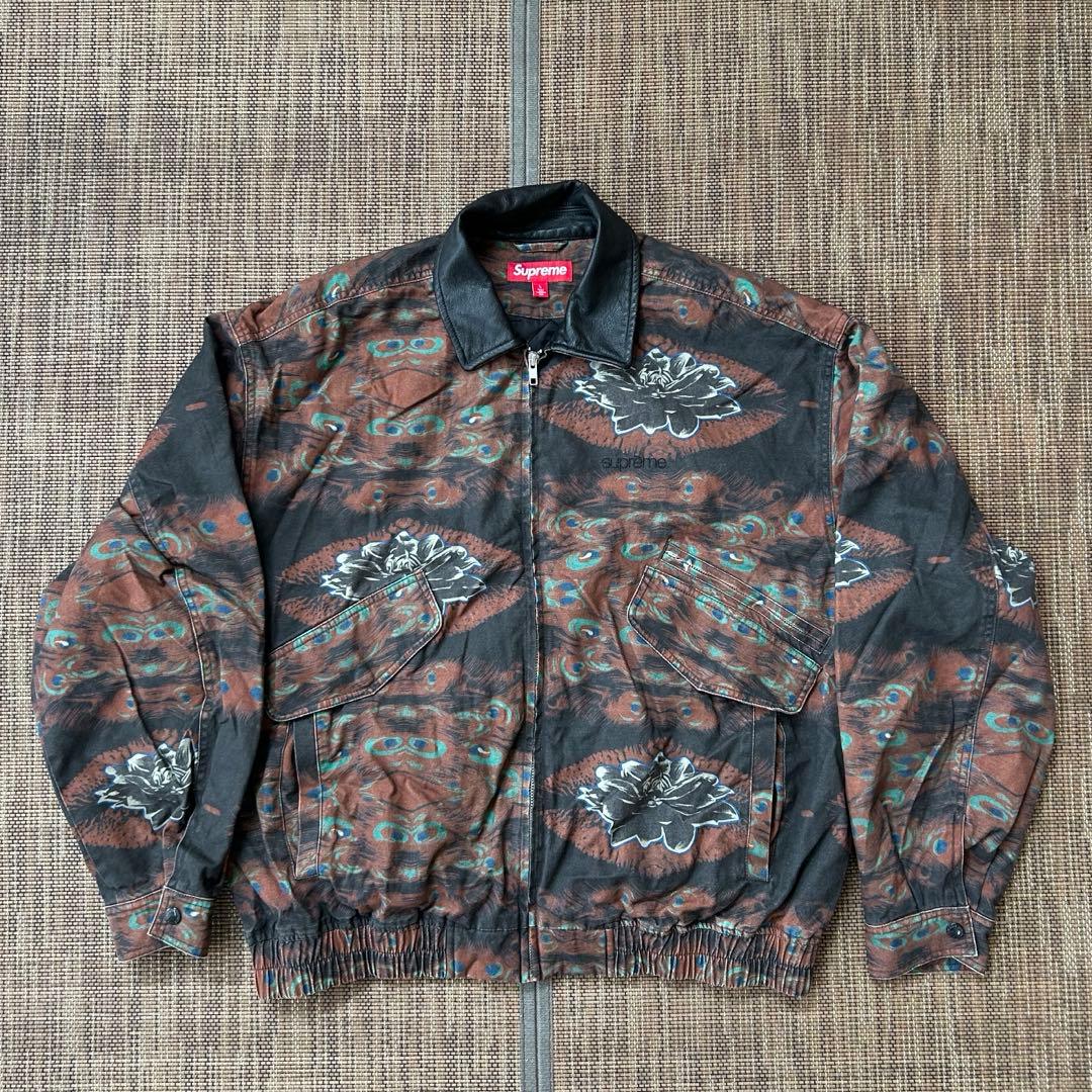 Supreme Leather Collar Utility Jacket L - メルカリ