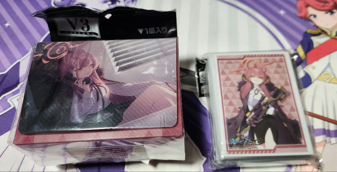 ブルーアーカイブ　陸八魔アル　スリーブ&デッキホルダー　セット サプライ】「ブルーアーカイブ」から『砂狼シロコ』『小鳥遊ホシノ