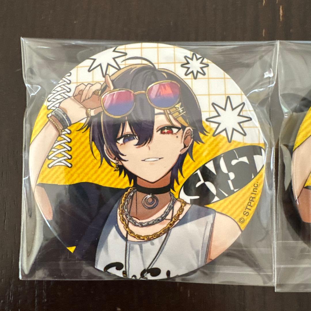 SneakerStep すにすて だいきりくん 缶バッチ 夏ビジュ - メルカリ
