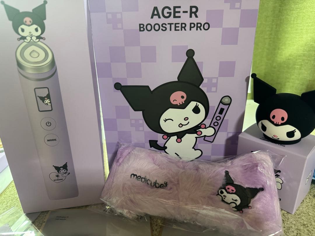 AGE-R BOOSTER PRO 美顔器 クロミ限定 Qoo10] メディキューブ AGE-R ブースタープロ クロミエディ