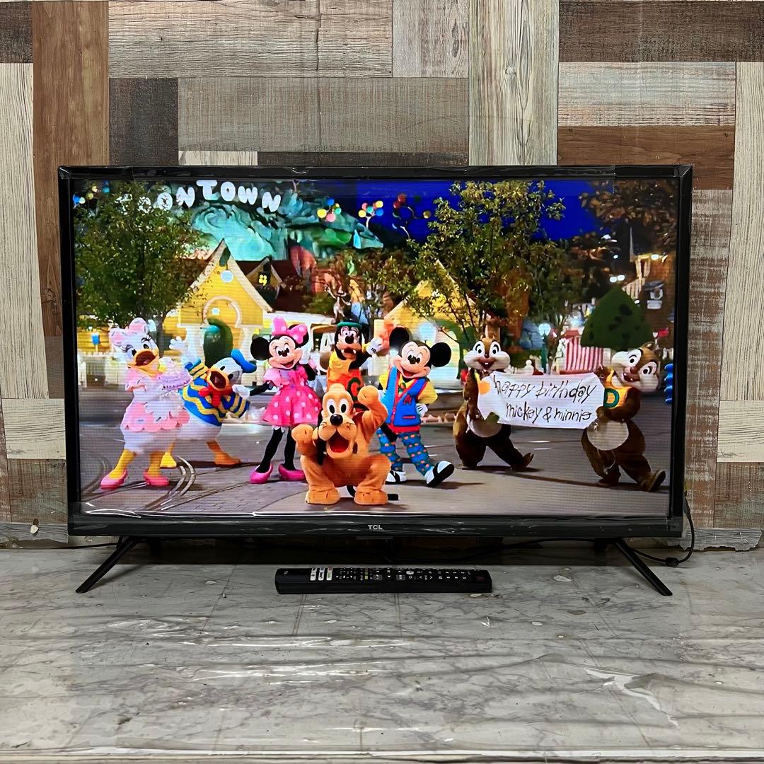 即日受渡❣️全国送料込TCL32型地デジスマートテレビ外付けHDDで裏番組録画
