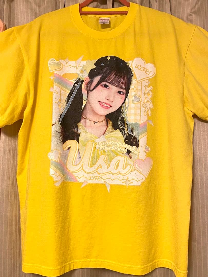 iLiFE! 福丸うさ 実写推しTシャツ - メルカリ