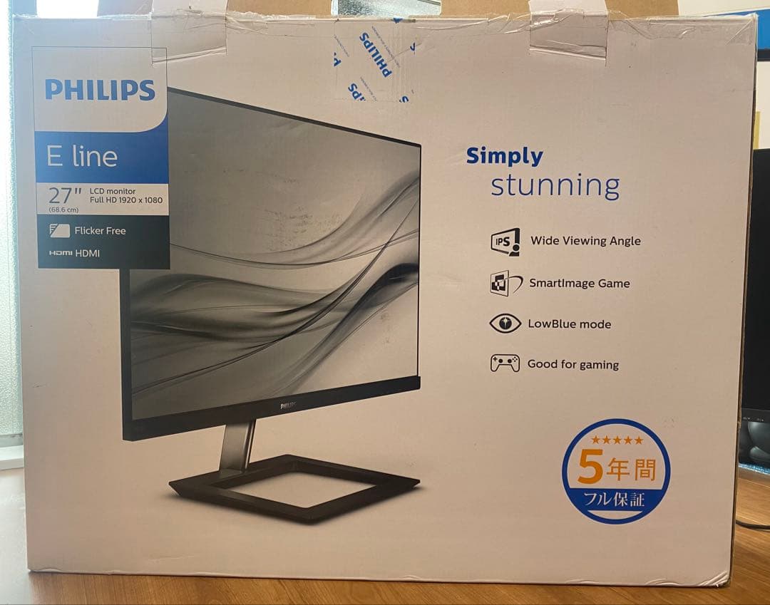 【最終値下げ】 PHILIPS E line 27インチ モニター 本体 Amazon.co.jp: PHILIPS 液晶ディスプレイ PCモニター (23.8インチ/IPS