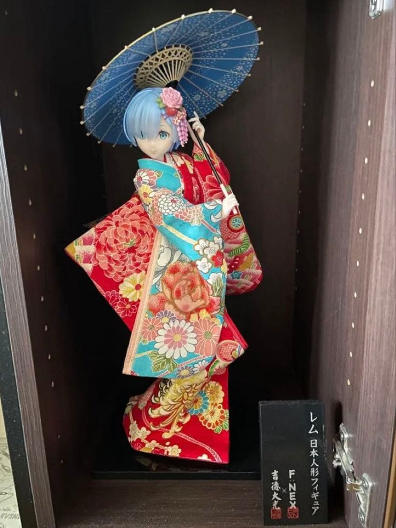 吉徳 F:NEX レム 日本人形 1/4スケールフィギュア Re:ゼロから始める異世界生活 レム-日本人形- 1/4スケールフィギュア