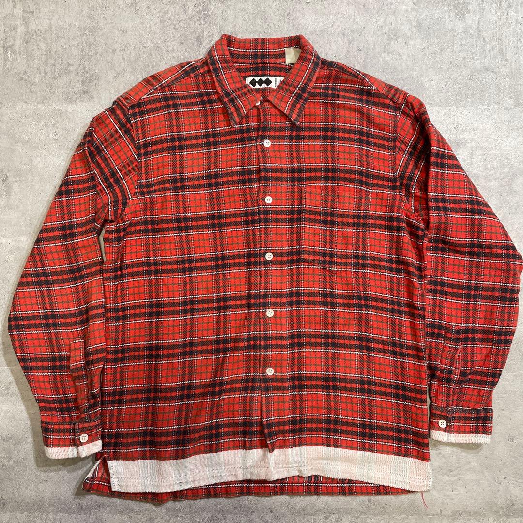 90s 初期 GOODENOUGH FINESSE グッドイナフ チェックシャツ - メルカリ