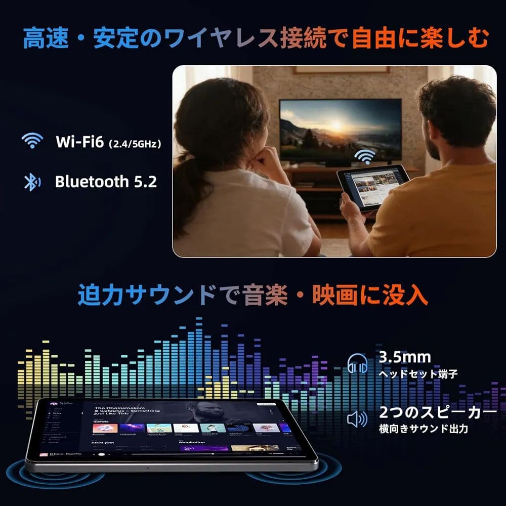 11インチ タブレット Android15 Wi-Fi6 18GB+128GB - メルカリ