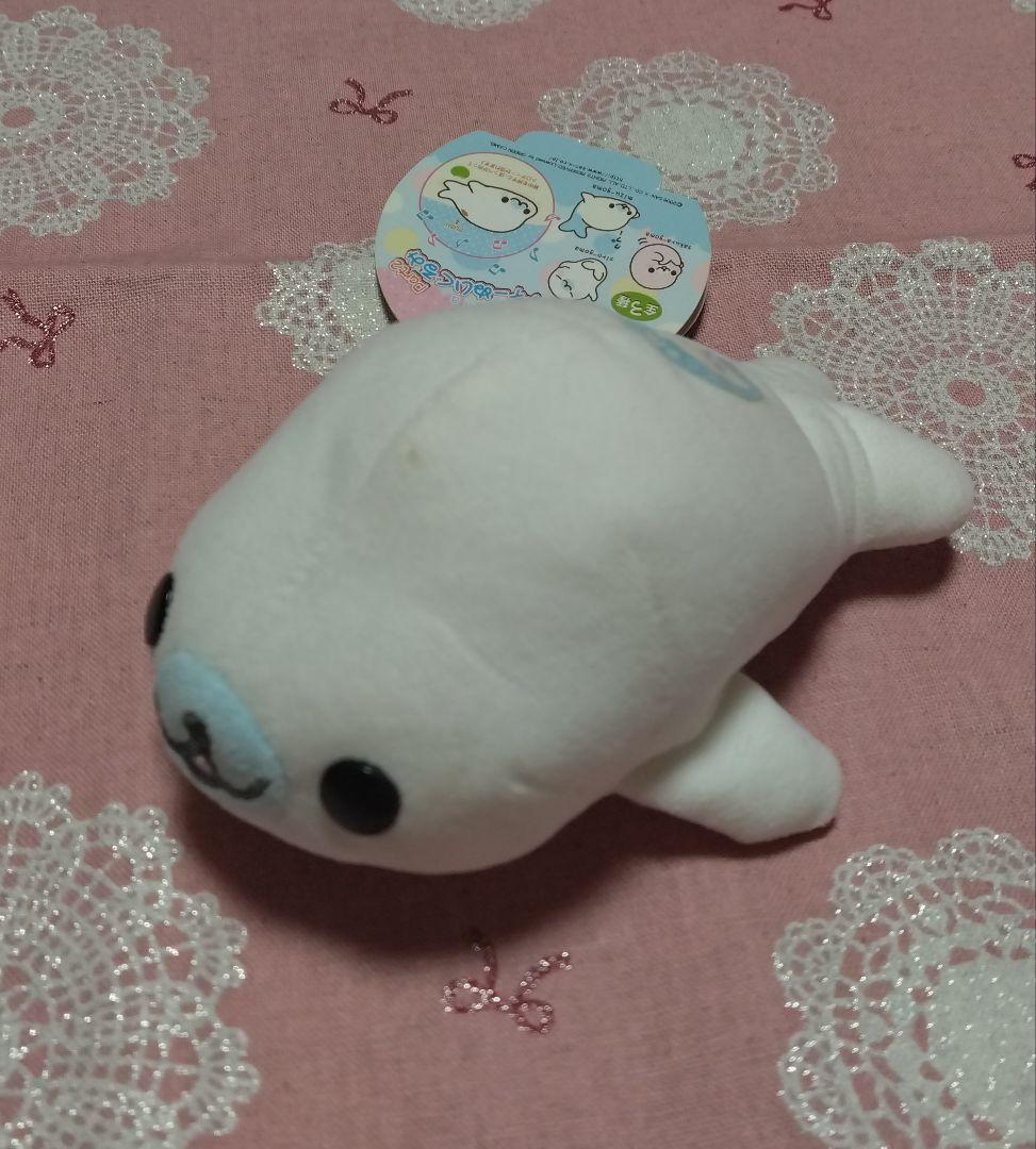 まめゴマ　メロディーぬいぐるみ　しろゴマ　※タグ付き　※難あり Amazon.co.jp: サンエックスユニバース ずっといっしょぬいぐるみ まめ