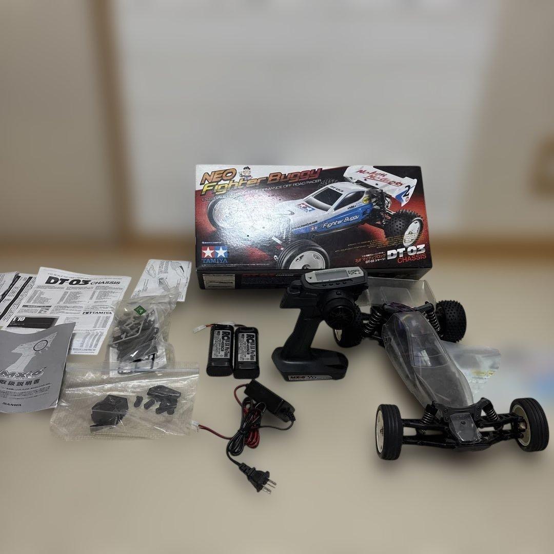 TAMIYA/タミヤ　1/10 RC ネオ マイティフロッグ （DT-03) タミヤ 電動RCカーシリーズ 1/10RC ネオ マイティフロッグ （DT-03