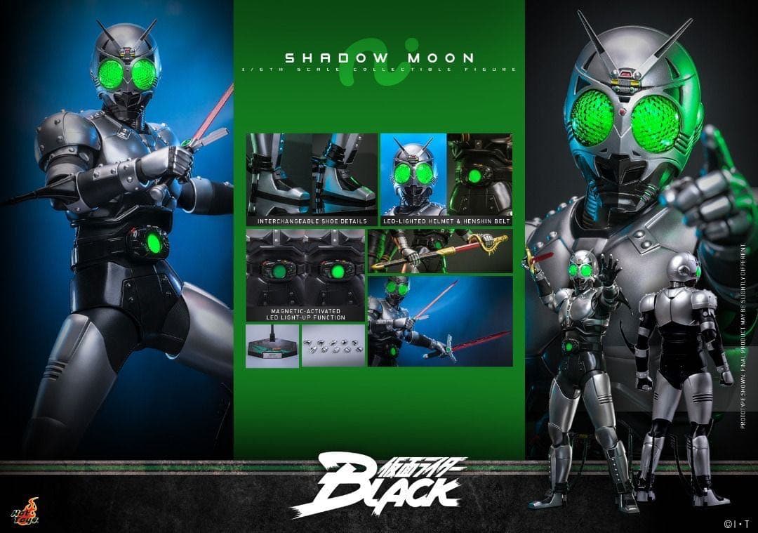 ホットトイズ TMS159 仮面ライダーBLACKシャドームーン ブラック HotToys 1/6 TMS159 仮面ライダーブラックシャドームーン 塗装済み可動