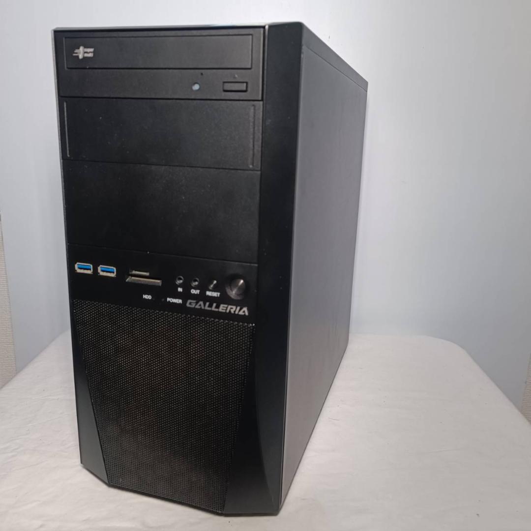 【激安ゲーミングPCフルセット】i5 GTX 快適動作！Office ガレリア