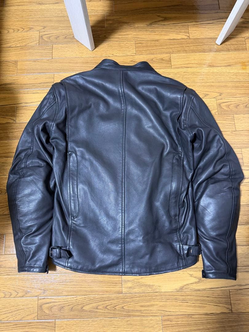 ラフアンドロード ベンテッドライディングシープレザージャケットFP
