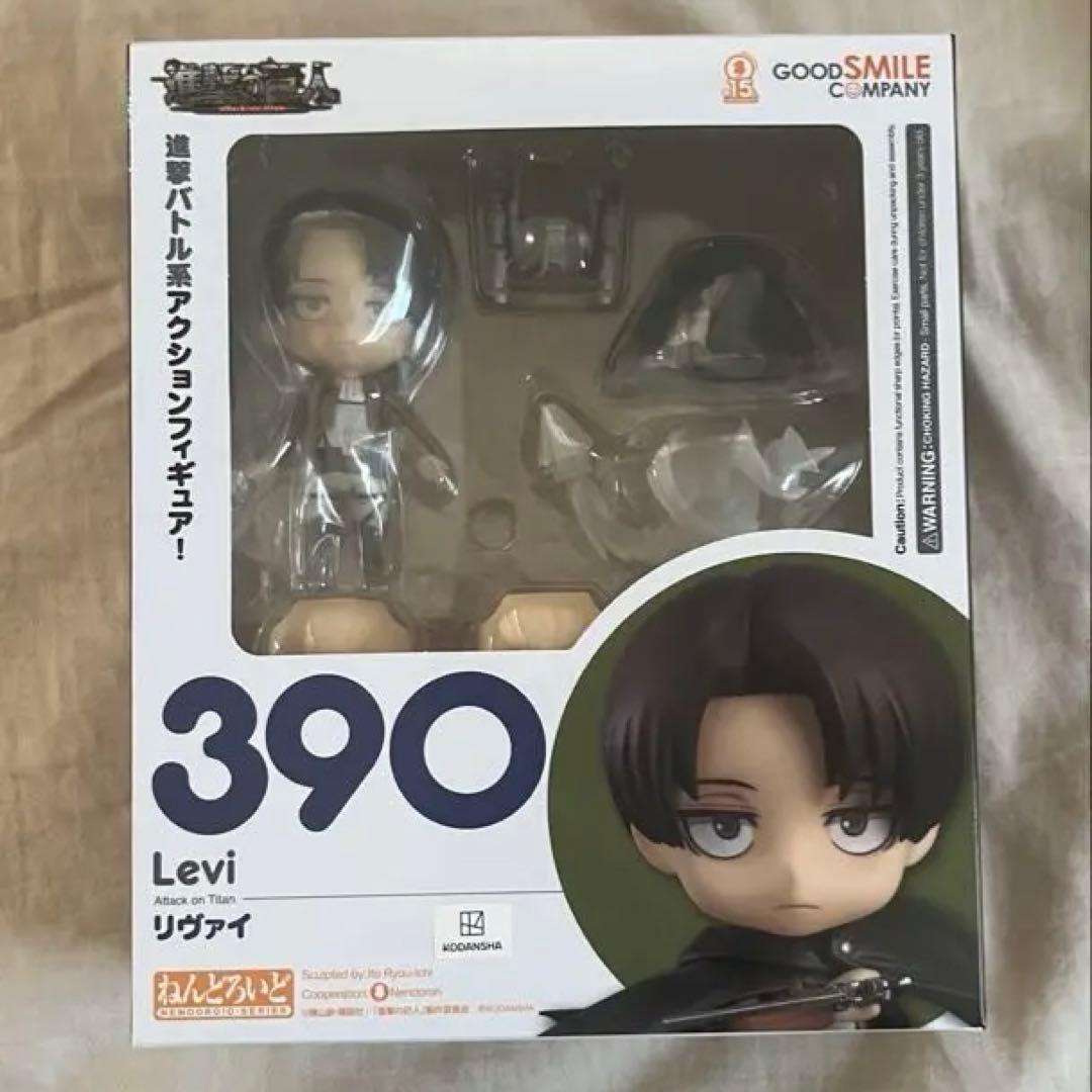 【未開封】進撃の巨人　リヴァイ　フィギュア　ねんどろいど ねんどろいど リヴァイ【再販】 ABS＆PVC塗装済み可動フィギュア [進撃