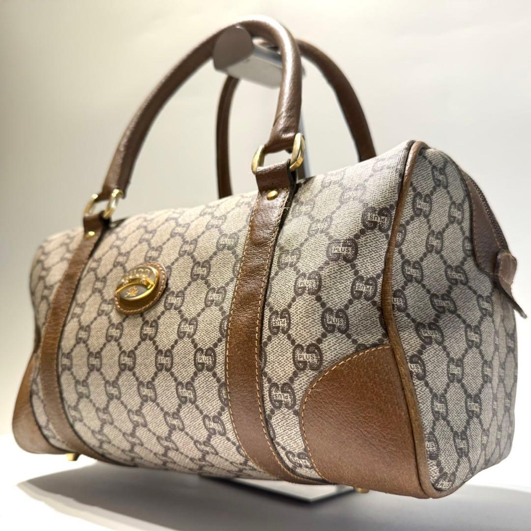 美品 オールドグッチ グッチプラス GGスプリーム ロゴ金具 ボストンバッグ e6f3b01ca6d110e11dd2b4dd4484c4