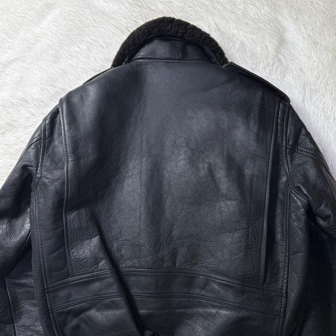 90s】G-1 フライトレザージャケット M 襟ボア・ライナー付き完品