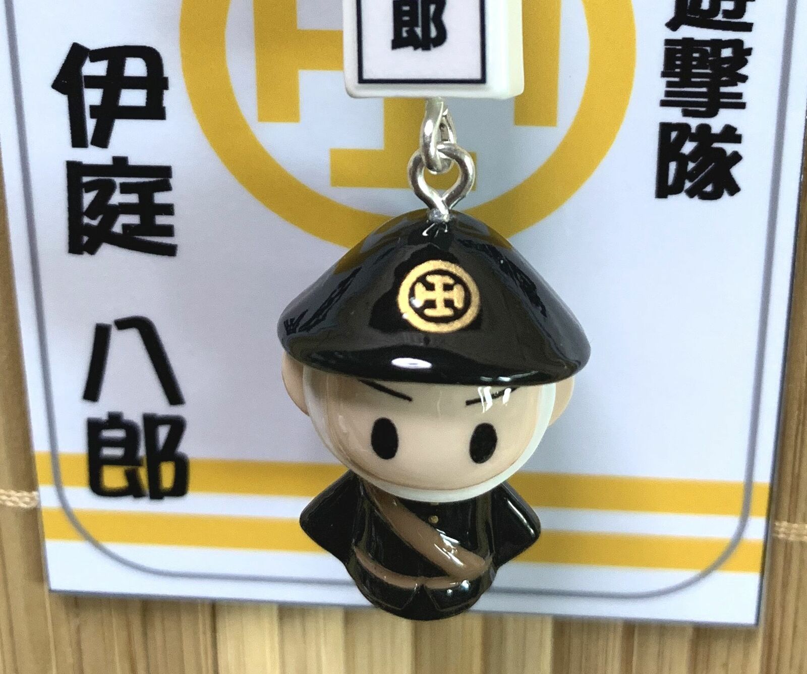 新撰組ストラップ 函館新選組追加（伊庭八郎・田村銀之助） - クロタン