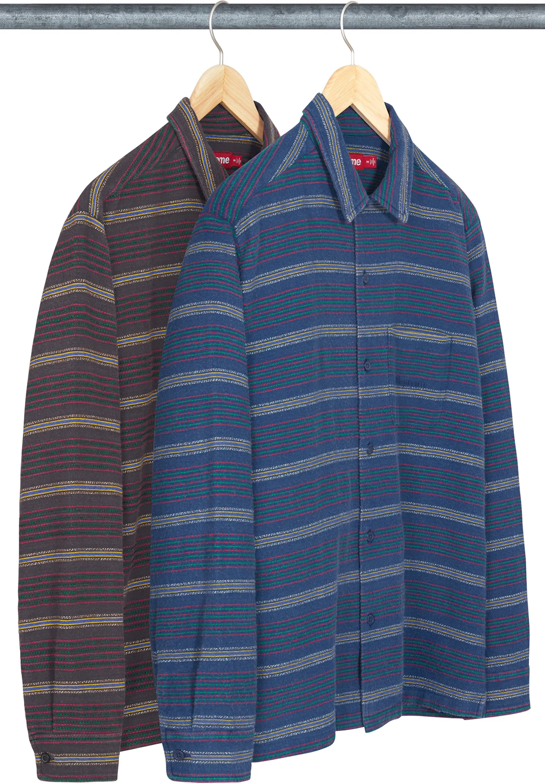 Woven Stripe Shirt | Supreme 24fw